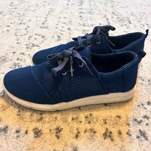 Toms Navy Blue Athletic Shoes